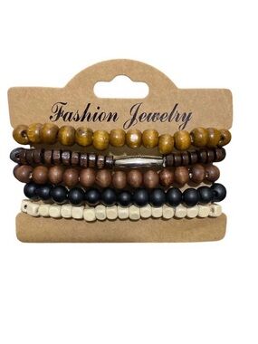 Beaded Bracelet Stack